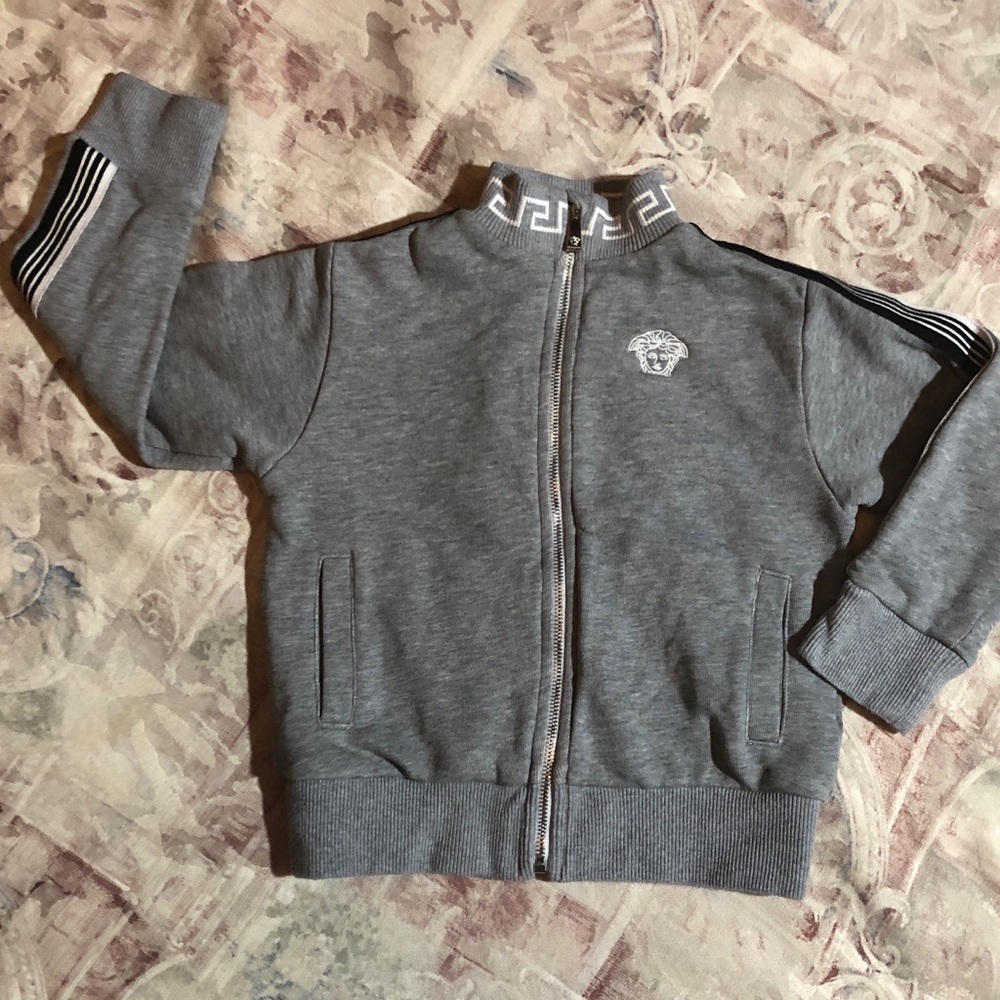 Versace Kids Track Zip Jacket